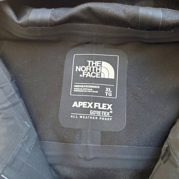 The North Face Apex Flex Gore-Tex 3L Soft-Shell Jacket (Black) – Men’s XL - Picture 3 of 3